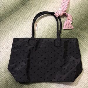 Victorias Secret Black Tote Bag